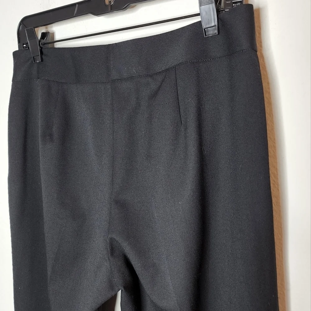 Lafayette 148 Wool‎ Black Trouser Pants Size 6